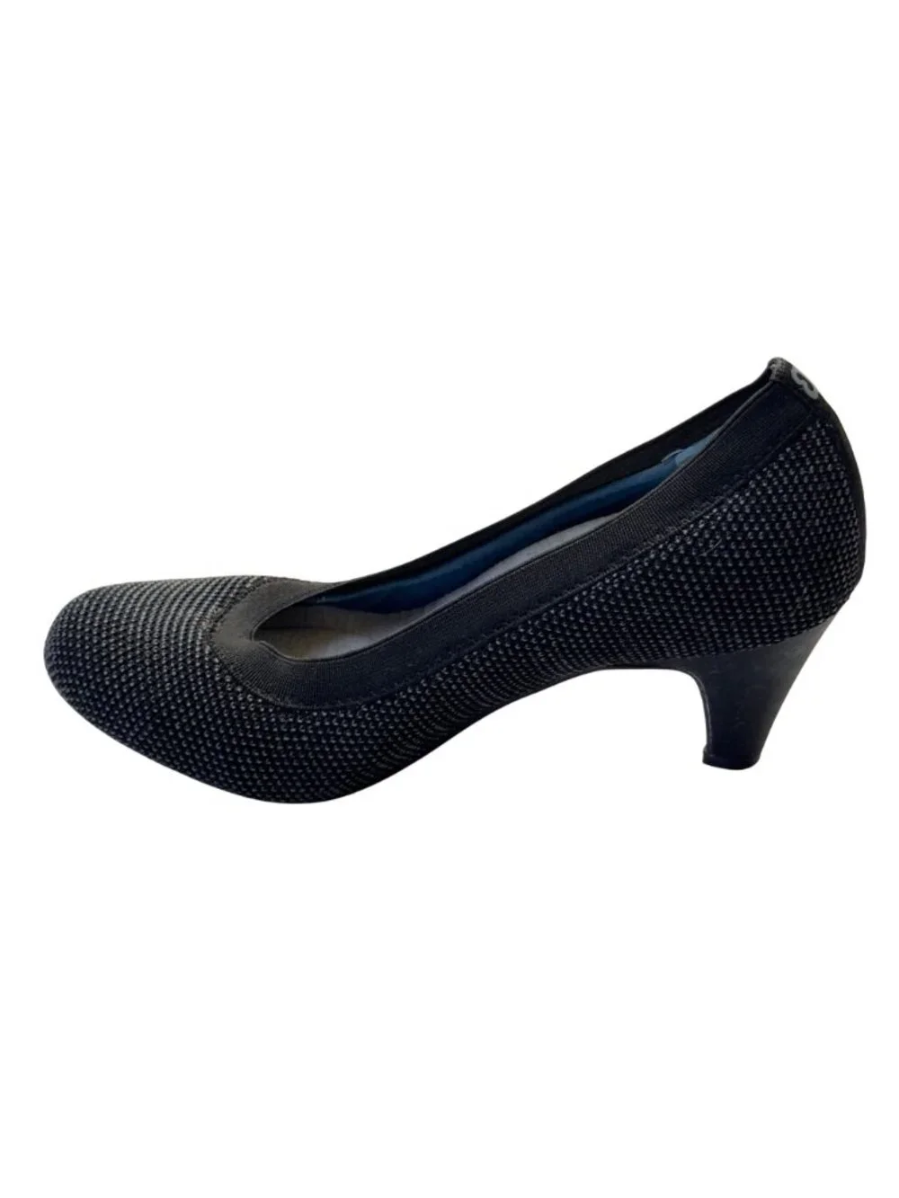 BETABRAND Women’s Shoes Late To The Gate Gray Pumps Gel Insole Heels Size 7M